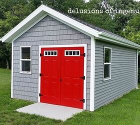 solve your storage woes by building a shed, Shed Delusions of Ingenuity