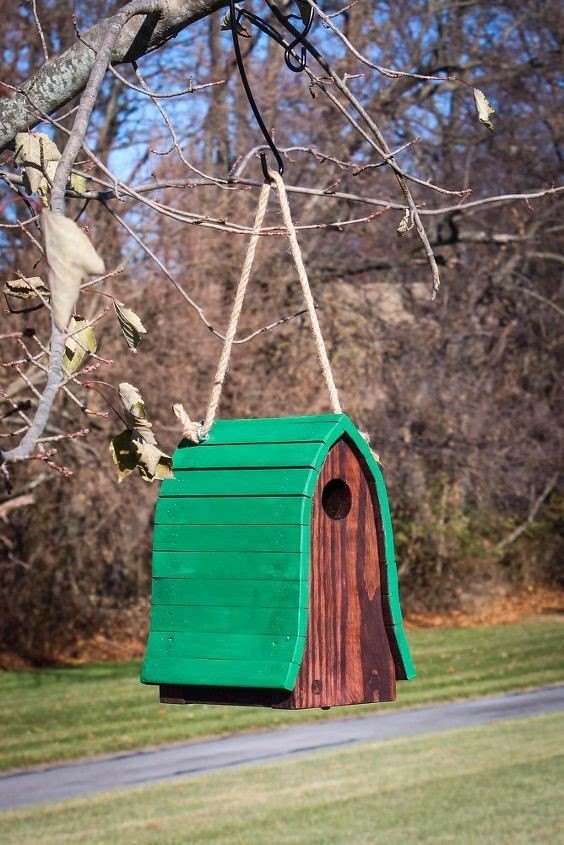 25 melhores projetos de bricolage com paletes que transformaro sua casa e jardim, Casa de passarinho feita com paletes Mark