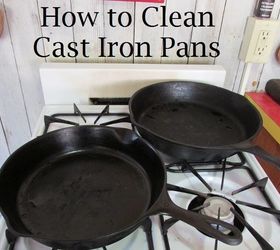 the secret to how to clean cast iron in four easy steps, How to Clean a Cast Iron Pan Quick and Dirty Tips