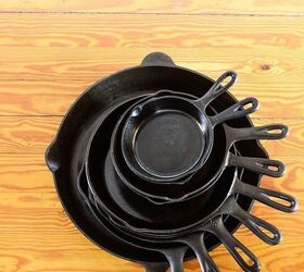 the secret to how to clean cast iron in four easy steps, How to Clean Cast Iron Stove Grates Kathy R