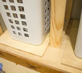 how to build a laundry basket dresser