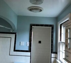 how do i choose a wall color for vintage bathroom