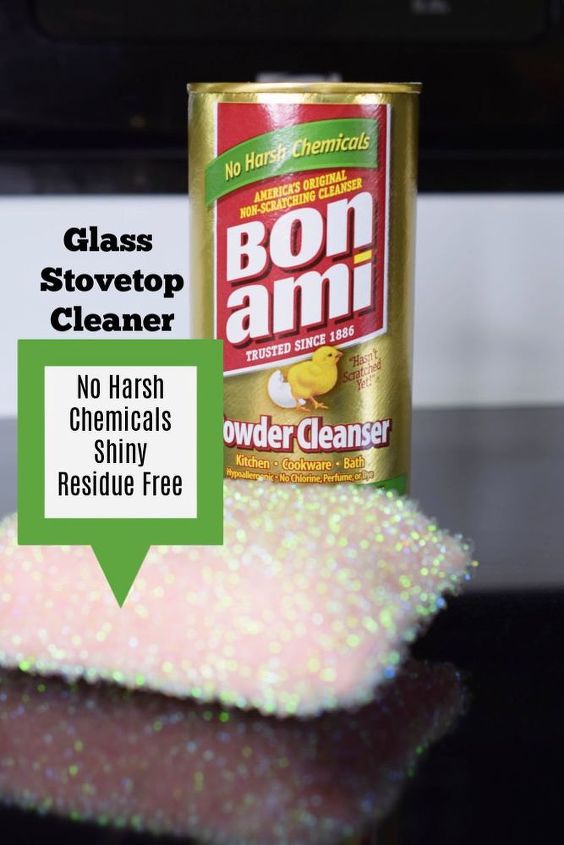 one ingredient glass stovetop cleaner harsh chemical free