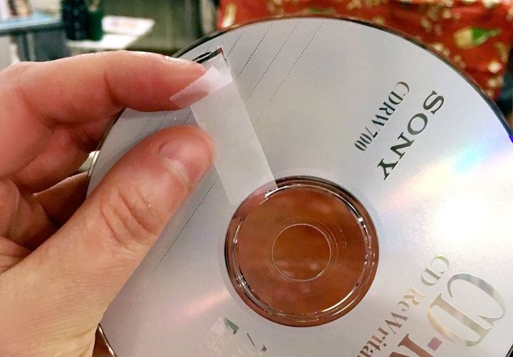 guarda sis diy com cds reciclados
