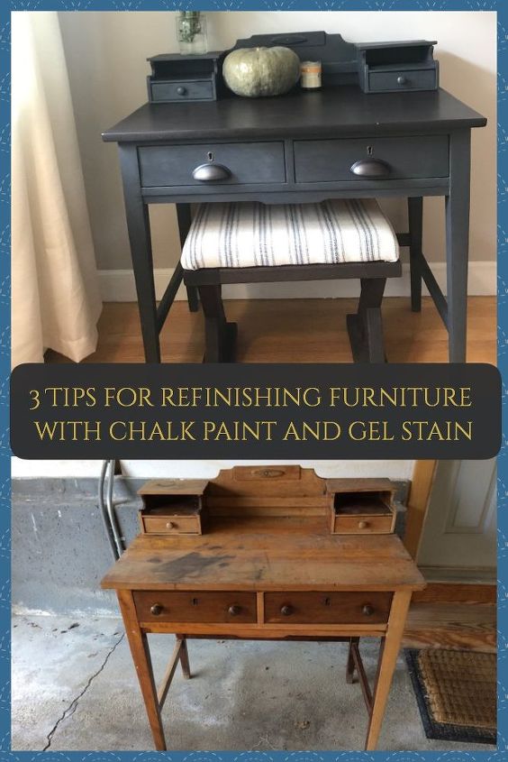 3 consejos para renovar los muebles con chalk paint y tinte en gel