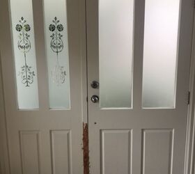 How can I repair dog damaged door frame Hometalk