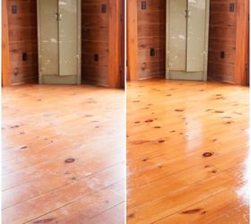 learn how to clean wood floors with diy wood floor cleaners, Wood Floor Shine Dawn Creative Cain Cabin