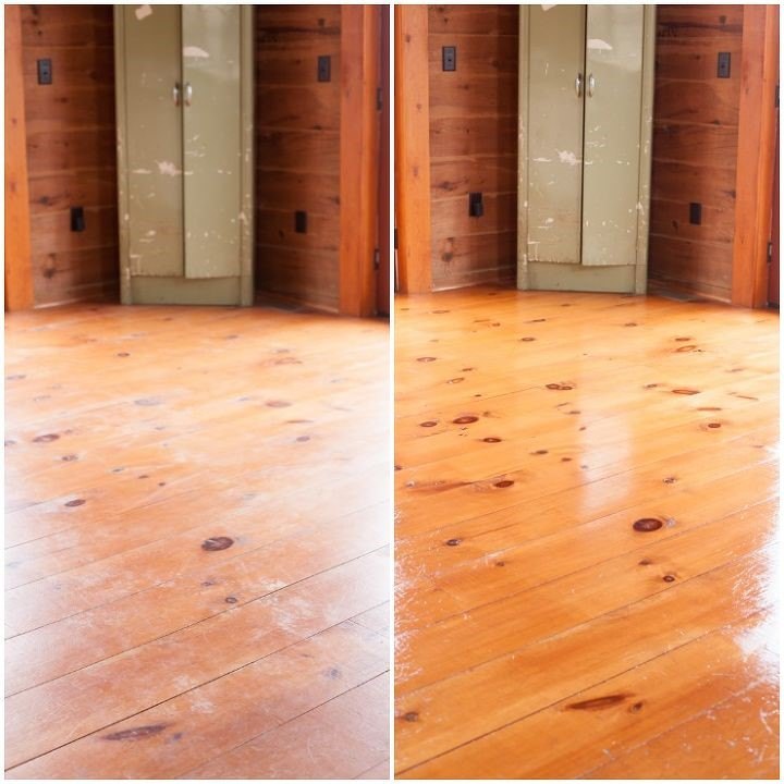 learn how to clean wood floors with diy wood floor cleaners, Wood Floor Shine Dawn Creative Cain Cabin