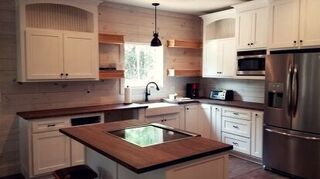How To Paint Plastic Coated Cabinets Hometalk