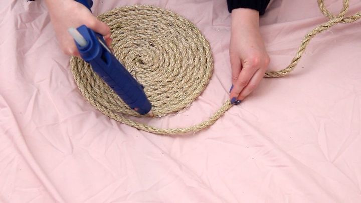 diy round rope area rug