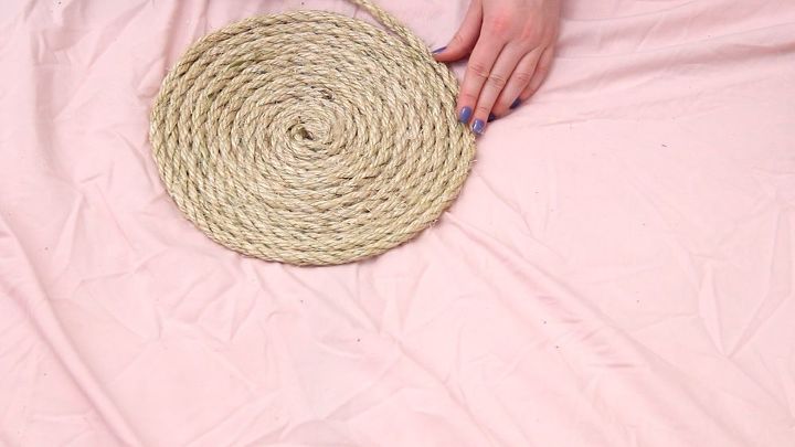 diy round rope area rug