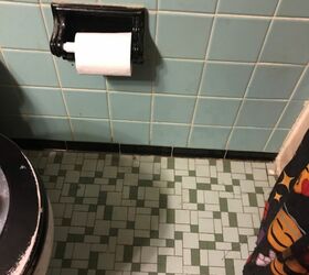 q outdated bathroom tile modernization
