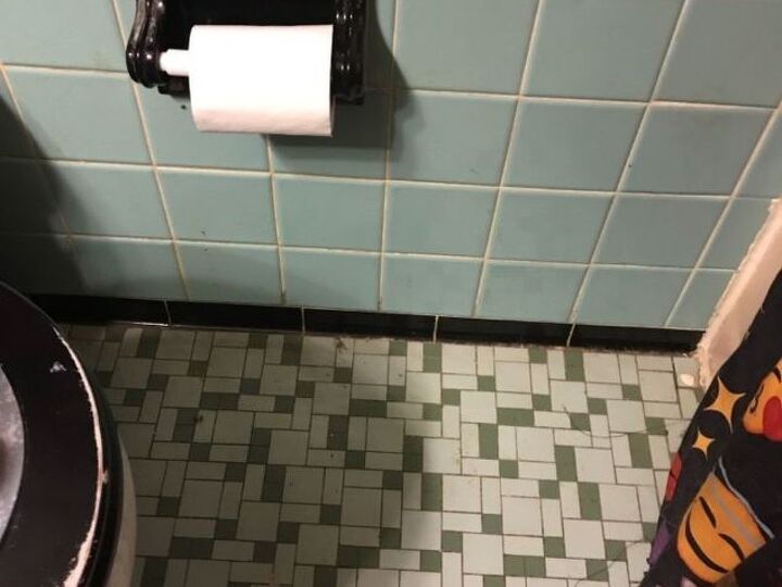 q outdated bathroom tile modernization