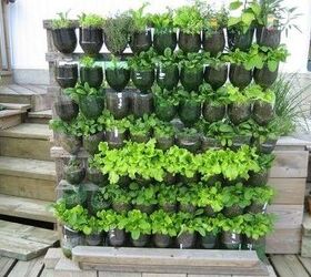 15 quirky fun diy garden ideas, Container Gardening Ideas Soda Bottle Garden Balcony Garden Web