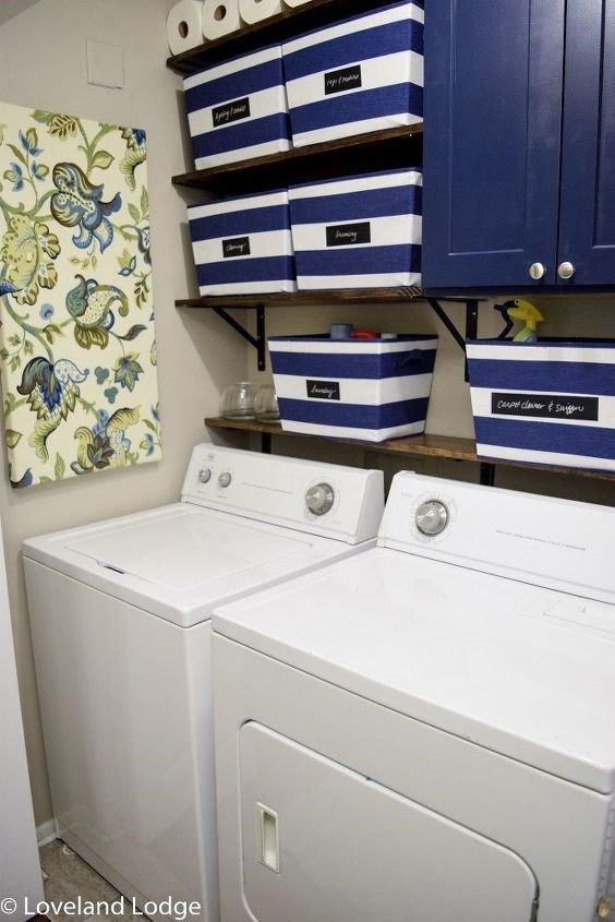 11 ways to add decor to your laundry room, Laundry Room Decor Ideas Jenn Marsh