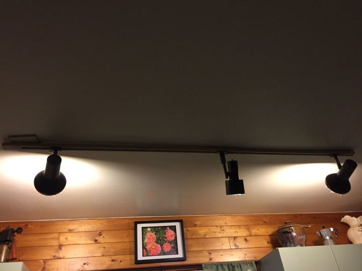 q ideas to replace old ugly light fixture in kitchen