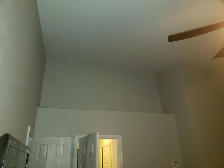 q extended wall ceilings in my bedroom