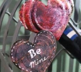 valentine magnetic message board upcycle diy