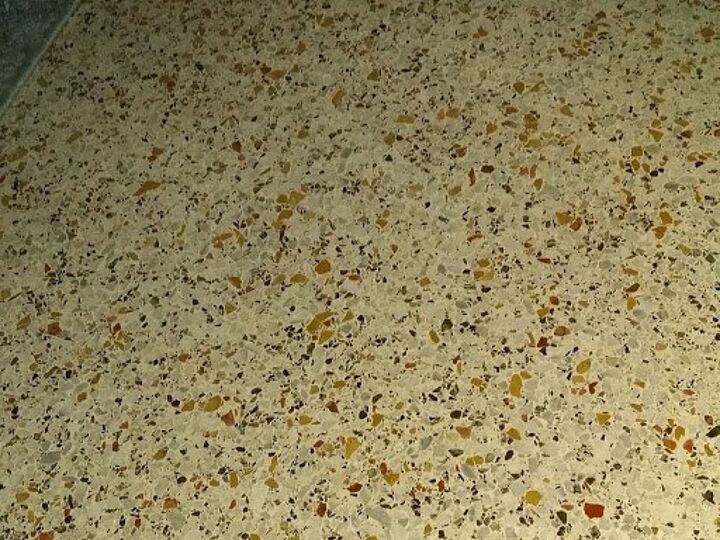 q how do you wash terrazzo floors