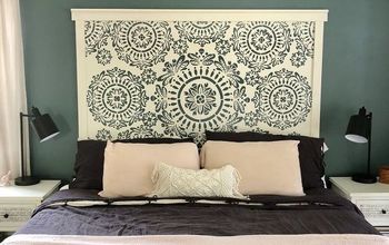 Faux Hand Carved Wood Headboard