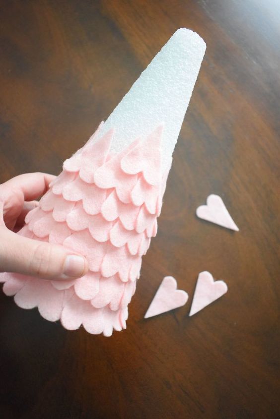 valentine s day simple diy heart trees