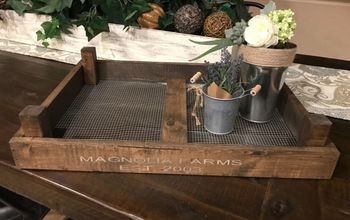 Magnolia Garden Crate Tray