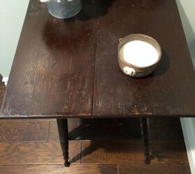 How do I refinish a scratched coffee table & white marked end tables