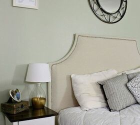 build a diy headboard and create the bedroom sanctuary you deserve, Upholstered DIY Headboard Ashley Rowlands
