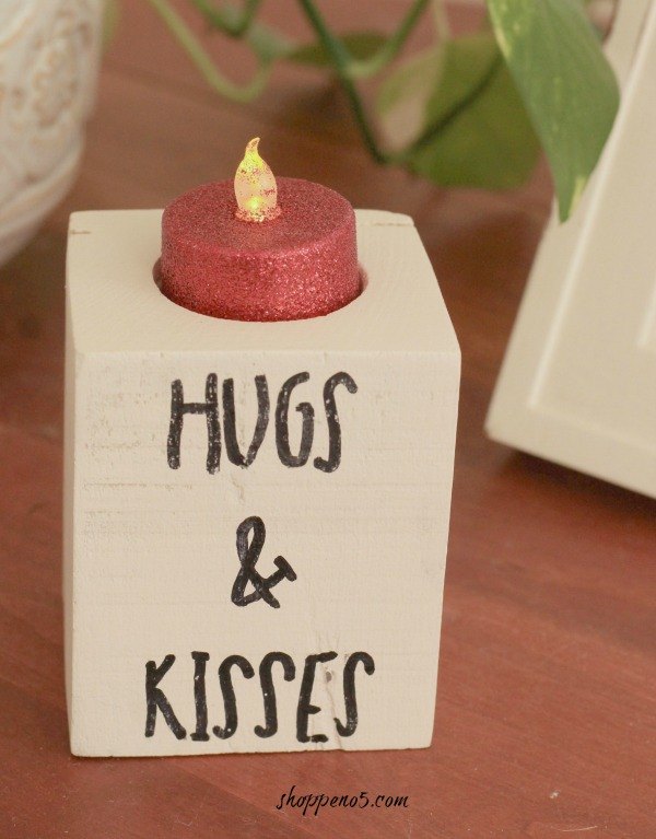 diy a valentine s day candle holder