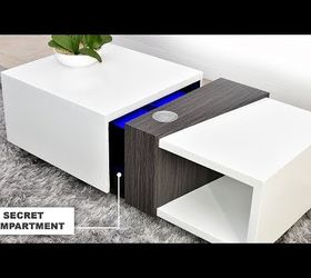 How To Make A Motorized Coffee Table With a Secret Compartment