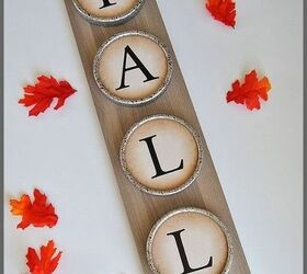 the best outdoor fall decor and fall decorating ideas for every home, Upcycled DIY Home Decor For Fall Christie Sparkles of Sunshine