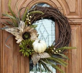 the best outdoor fall decor and fall decorating ideas for every home, New Fall Wreath Confessions of a Serial DIYer