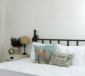 the 15 best budget friendly accent wall ideas, Shiplap Accent Wallfor Under 40 Hoosier Homemade