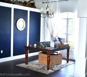 the 15 best budget friendly accent wall ideas, Accent Wall Colors Christine at First Home Love Life