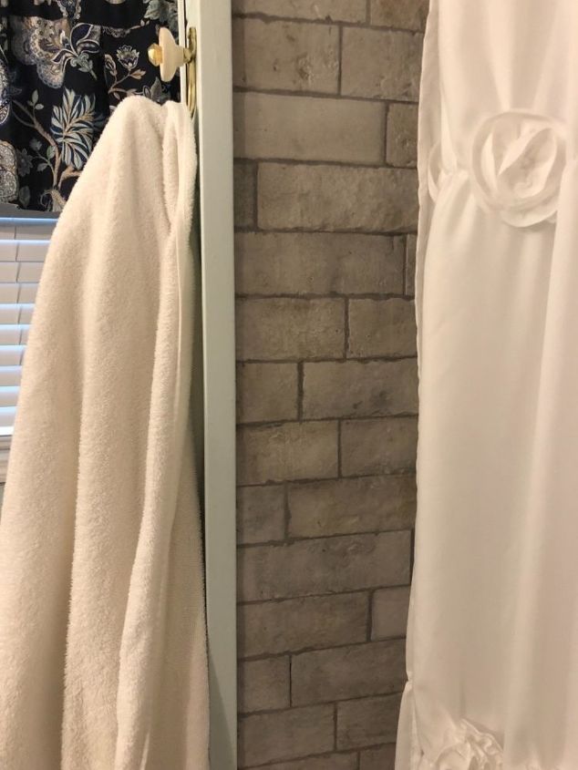 bathroom makeover for under 2000, Real stone tile