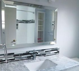 nine small bathroom ideas to inspire your next makeover, Bathroom Mirror Ideas Birdz Of A Feather