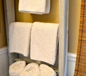 nine small bathroom ideas to inspire your next makeover, Rustic Bathroom Storage Ideas Homeroad