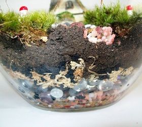 las 20 ideas ms creativas para jardines de hadas, Terrarios de hadas en miniatura DIY AnnMarie Musings of a Vintage Junkie