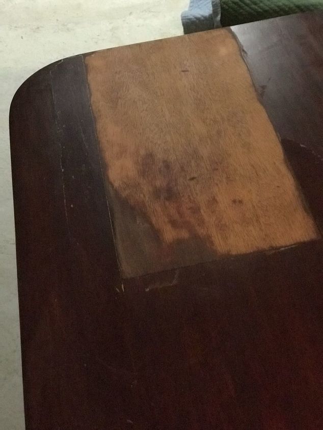 q how can i most easily refinish the top of this table