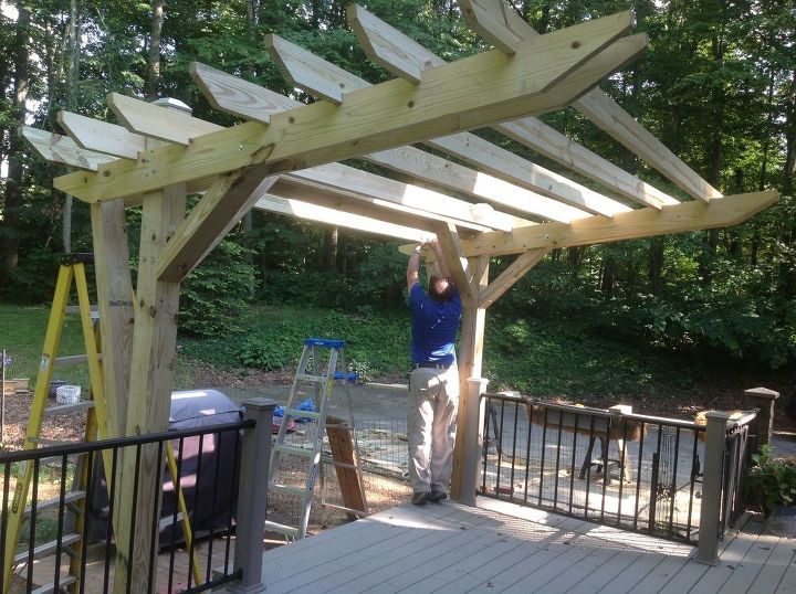 iCantileveredi Pergola DIY Designed and Built Hometalk iCantileveredi Pergola DIY Designed and Built Hometalk