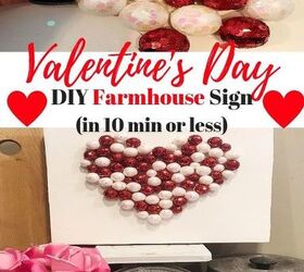 Cómo hacer este sencillo cartel de corazón para San Valentín en 10 minutos