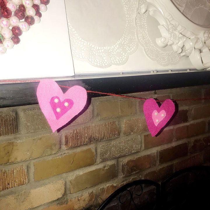 make the easiest valentine s day banner for less than 5