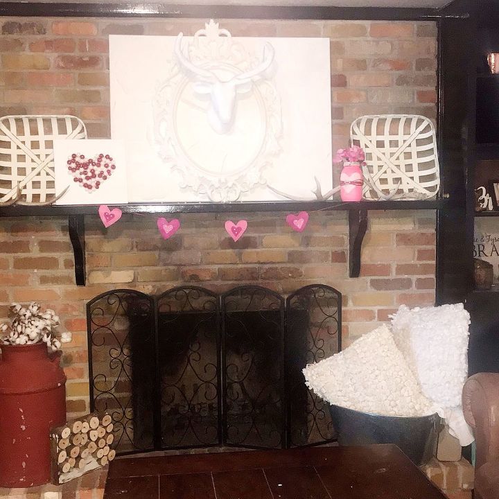 make the easiest valentine s day banner for less than 5