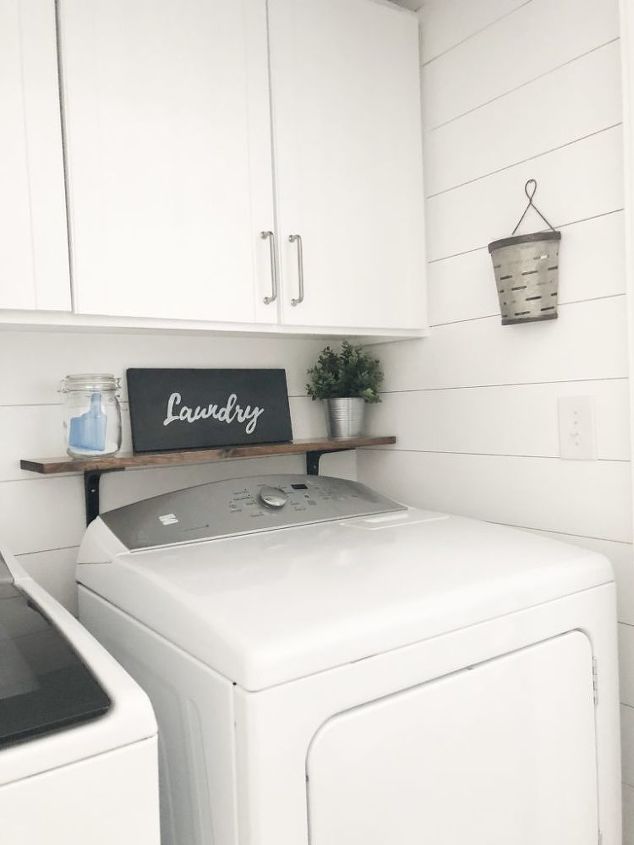 creating a farmhouse style laundry rolm