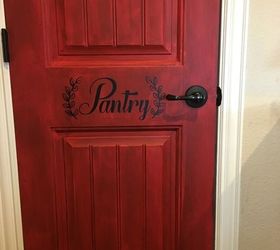 14 genius pantry door upgrades that will elevate your kitchen, Pantry Door Under a Texas Sky