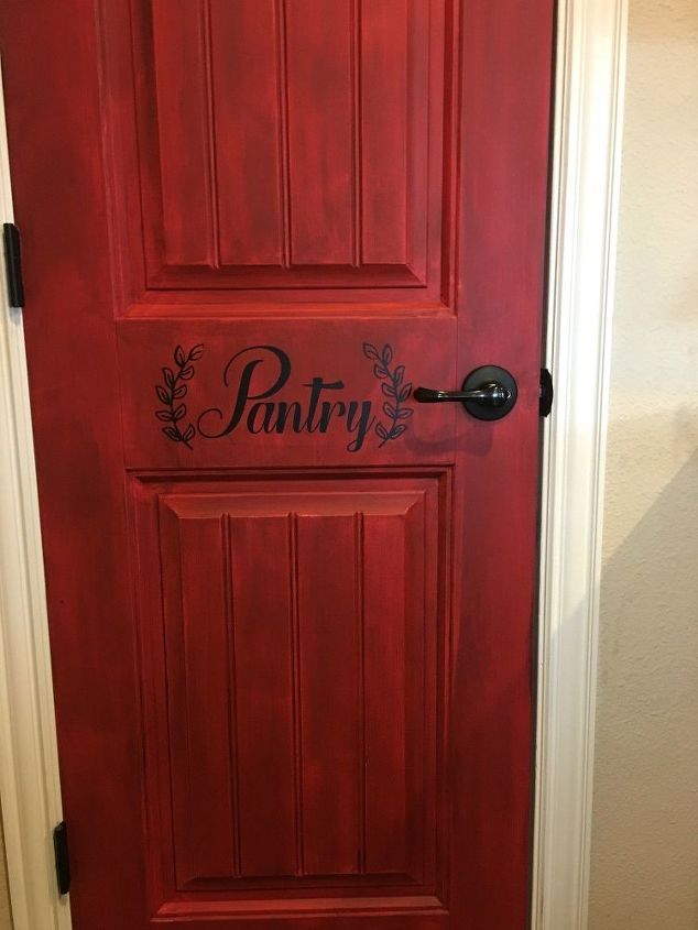 14 genius pantry door upgrades that will elevate your kitchen, Pantry Door Under a Texas Sky