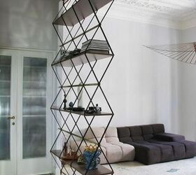 10 creative and beautiful diy room divider ideas, Room Divider Shelves Earp Construction