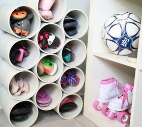 DIY PVC Pipe Organizer for Your Shoes