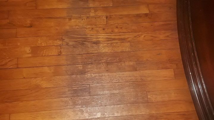 q how i get the black lines out of hardwood floors without replacing
