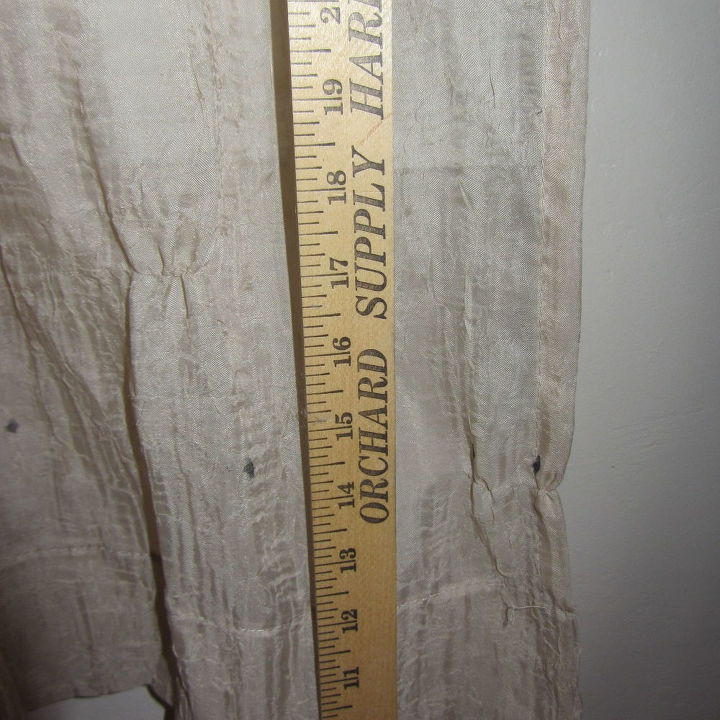 oh no uneven curtains and i don t like to sew